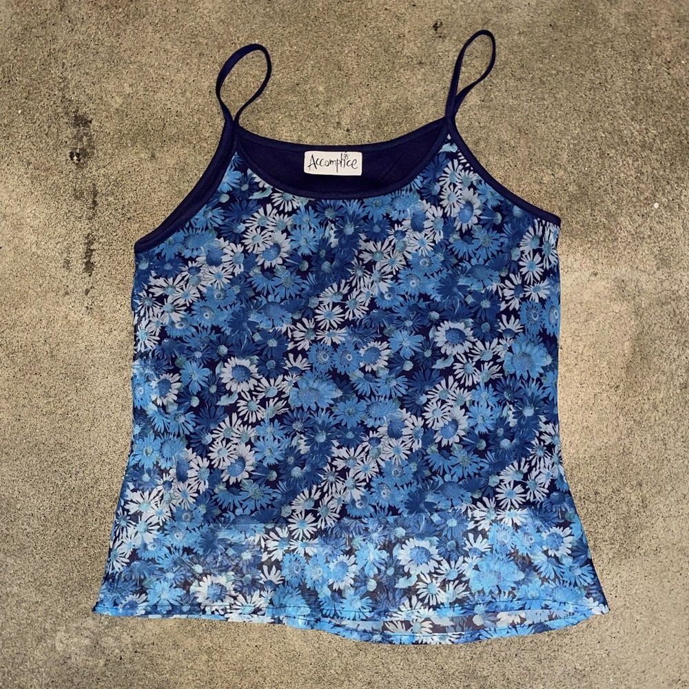 90’s Accomplice Floral Tank Top